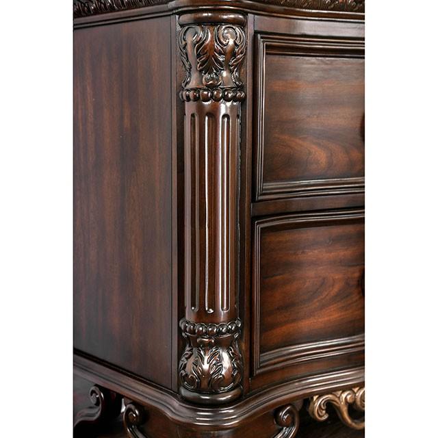 Menodora Brown Cherry Dresser