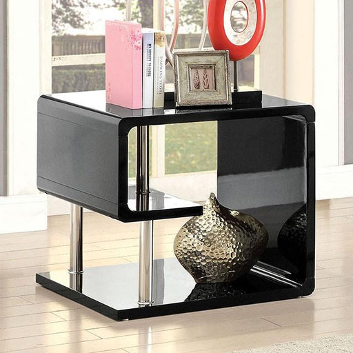 ninove-blackchrome-end-table