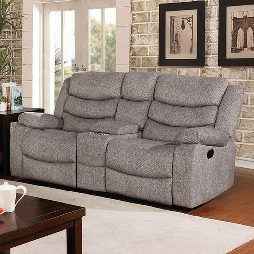 castleford-light-gray-console-love-seat