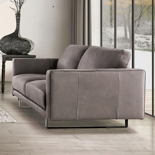mezzanotte-loveseat-gray