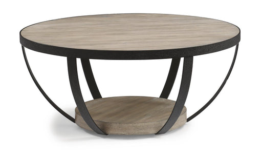 flexsteel-compass-round-cocktail-table-in-gray-black-w1090-034