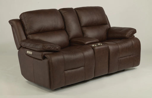 flexsteel-latitudes-apollo-leather-power-reclining-loveseat-w-console-and-power-headrests-in-brown-1849-64ph-986-70