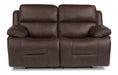 flexsteel-latitudes-apollo-leather-power-reclining-loveseat-w-power-headrests-in-brown-1849-60ph-986-70