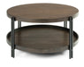 flexsteel-prairie-round-cocktail-table-with-casters-w1011-034