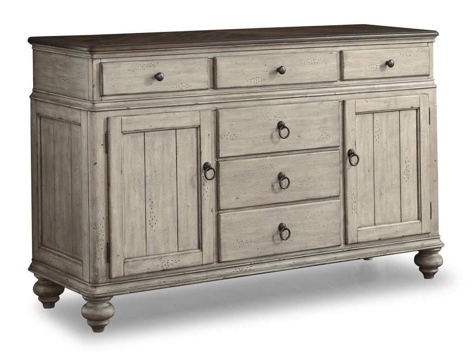 Flexsteel Wynwood Plymouth Buffet in Two-Toned