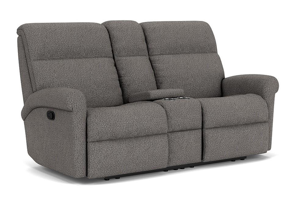 Davis 2902-601 Reclining Loveseat with Console