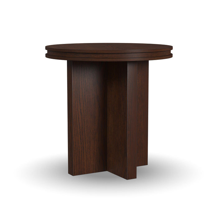 Waterfall W1026-02 Round End Table
