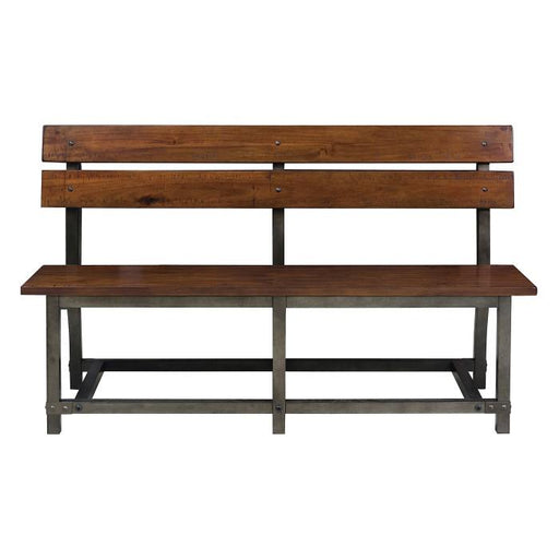 homelegance-holverson-bench-w-back-in-rustic-brown-1715-bh