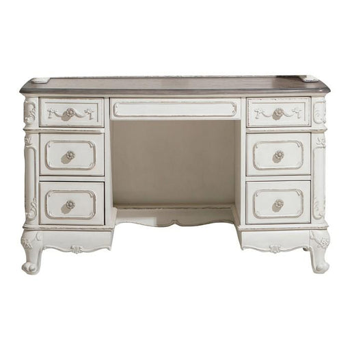 homelegance-cinderella-writing-desk-in-antique-white-with-grey-rub-through-1386nw-11