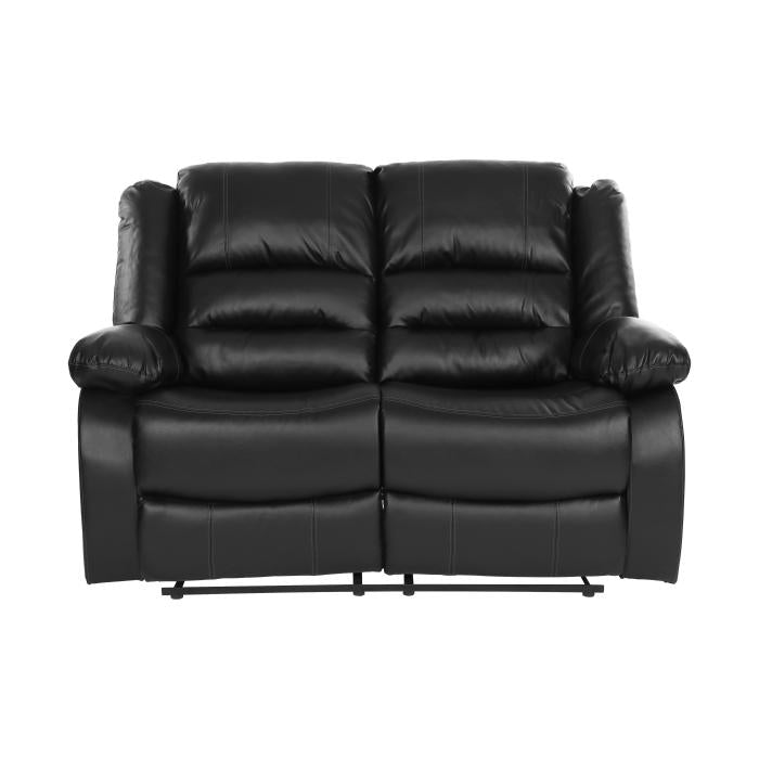 Jarita Double Reclining Loveseat in Black image