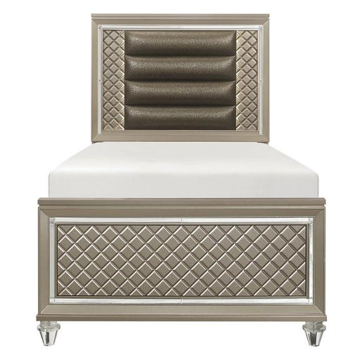 homelegance-furniture-youth-loudon-twin-platform-with-trundle-bed-in-champagne-metallic