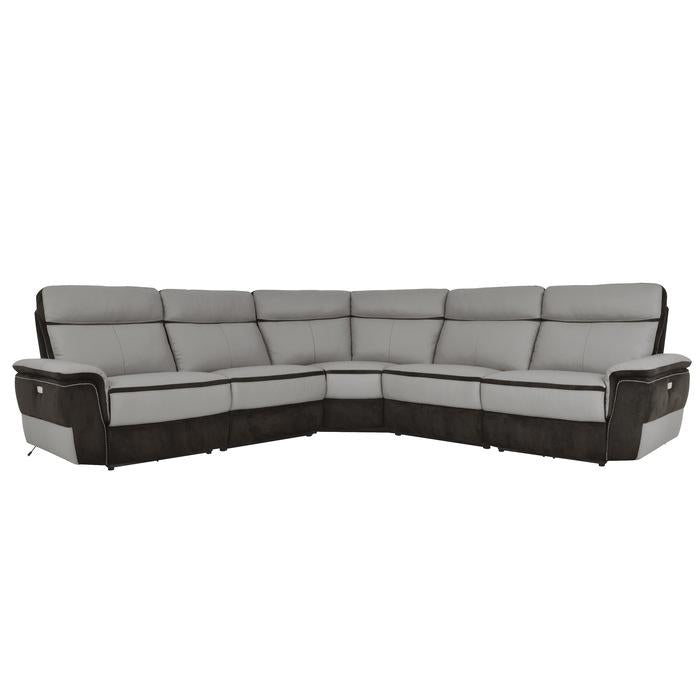 8318*5C - (5)5-Piece Modular Power Reclining Sectional image