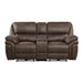 8517brw-2pw-power-double-reclining-love-seat-with-center-console