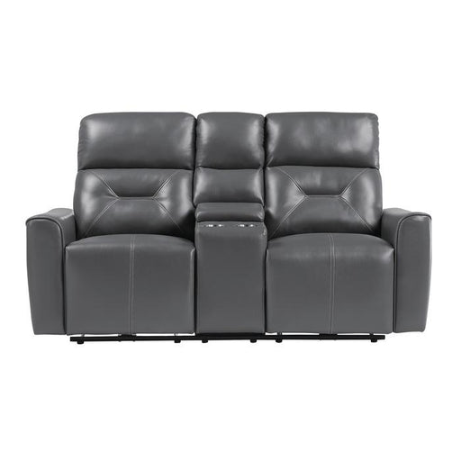 9446gy-2pw-power-double-reclining-love-seat-with-center-console-and-usb-ports