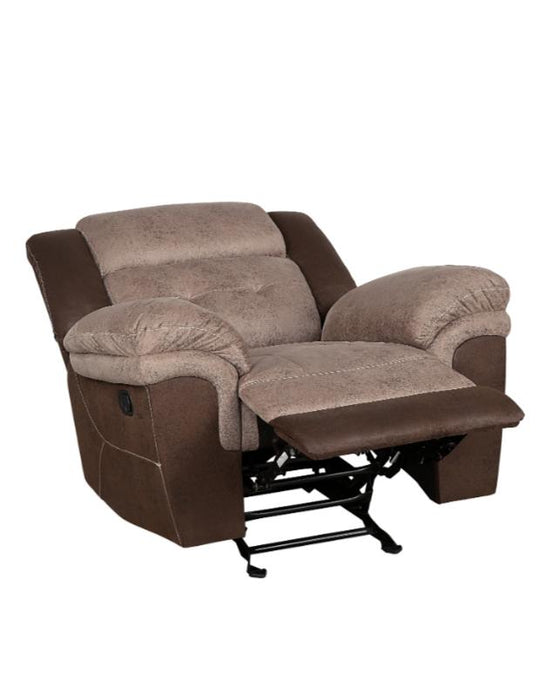 Chai Glider Relcining Chair in 2 Tones