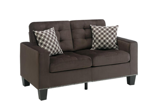 homelegance-furniture-lantana-loveseat-in-chocolate-9957ch-2