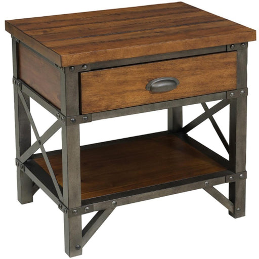 homelegance-holverson-nightstand-in-rustic-brown-gunmetal-1715-4