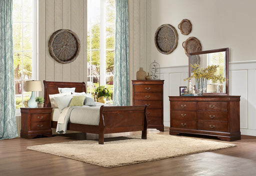 homelegance-mayville-full-sleigh-bed-in-brown-cherry-2147f-1