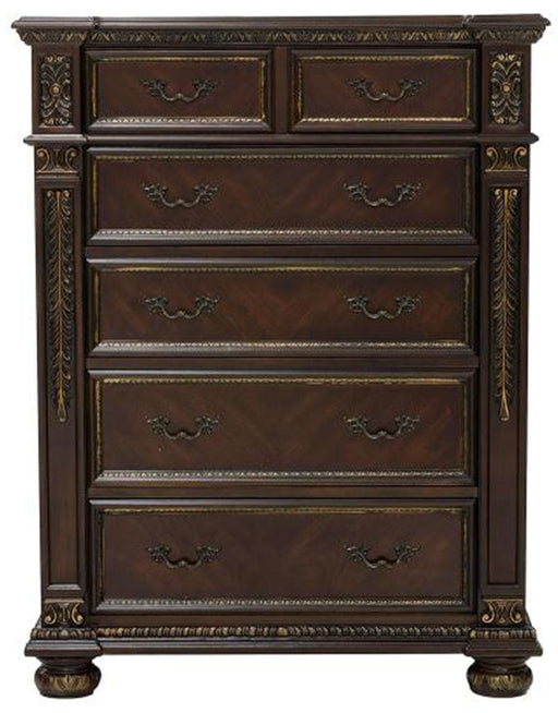 homelegance-catalonia-5-drawer-chest-in-cherry-1824-9