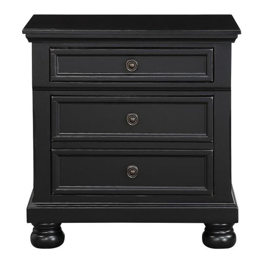 homelegance-laurelin-3-drawer-nightstand-in-black-1714bk-4