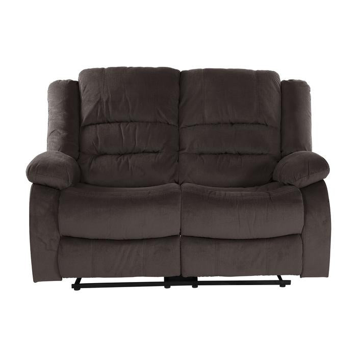 Jarita Double Reclining Loveseat in Chocolate image