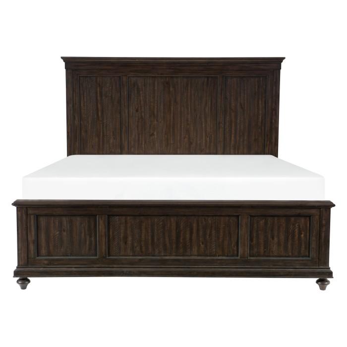 Cardona King Panel Bed in Driftwood Charcoal 1689K-1EK image