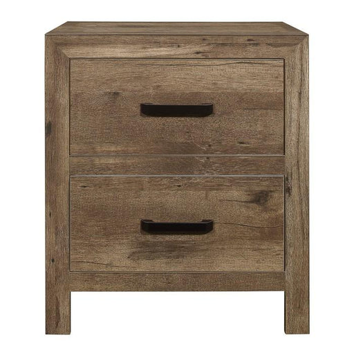 homelegance-furniture-mandan-2-drawer-nightstand-in-weathered-pine-1910-4