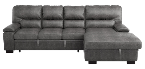 homelegance-furniture-michigan-sectional-with-pull-out-bed-and-right-chaise-in-dark-gray-9407dg-2rc3l