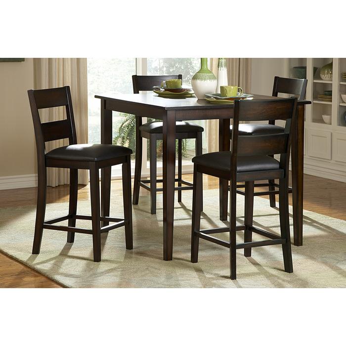 Griffin 5-Piece Pack Counter Height Set