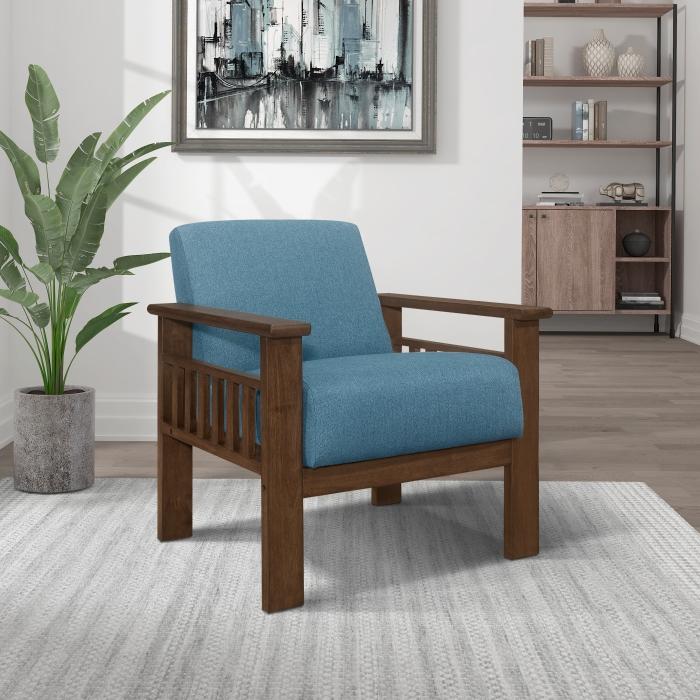 Helena Accent Chair with Storage Arms