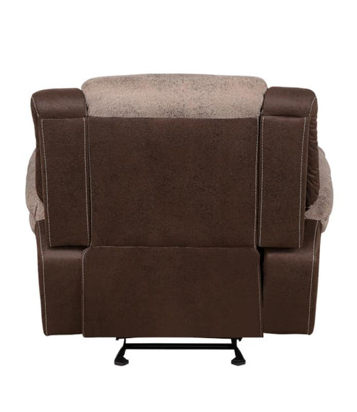 homelegance-furniture-chai-glider-reclining-chair-in-2-tones-brown-9980-1