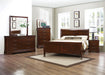 homelegance-mayville-queen-sleigh-bed-in-brown-cherry-2147-1