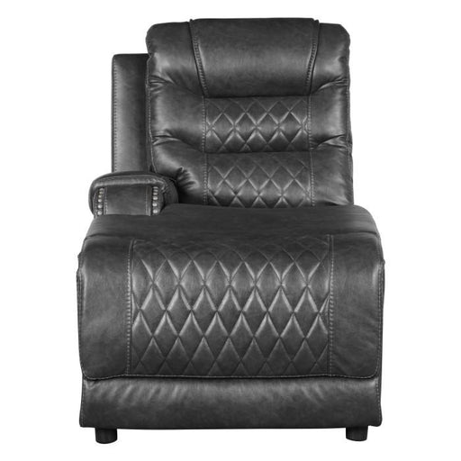 homelegance-furniture-putnam-power-left-side-reclining-chaise-with-usb-port-in-gray-9405gy-lcpw