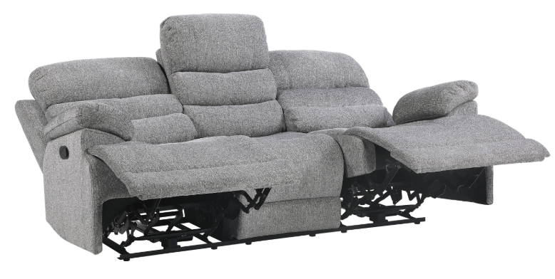 Sherbrook Double Reclining Sofa in Gray