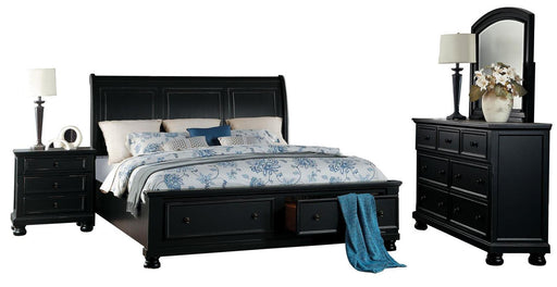 homelegance-laurelin-queen-sleigh-platform-storage-bed-in-black-1714bk-1