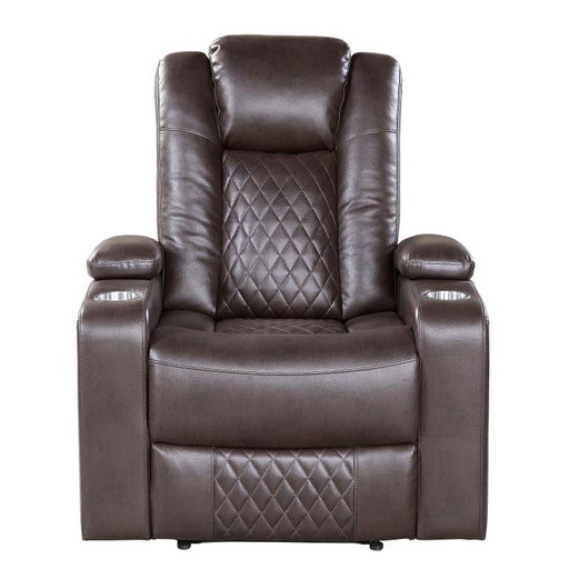 9366db-1pwh-power-reclining-chair-with-power-headrest-cup-holders-and-storage-arms