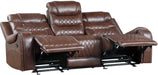 homelegance-furniture-putnam-power-double-reclining-sofa-with-drop-down-in-brown-9405br-3pw