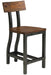 homelegance-holverson-counter-height-chair-in-rustic-brown-set-of-2