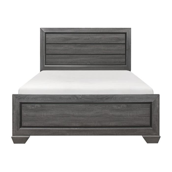Beechnut Queen Panel Bed in Gray 1904GY-1