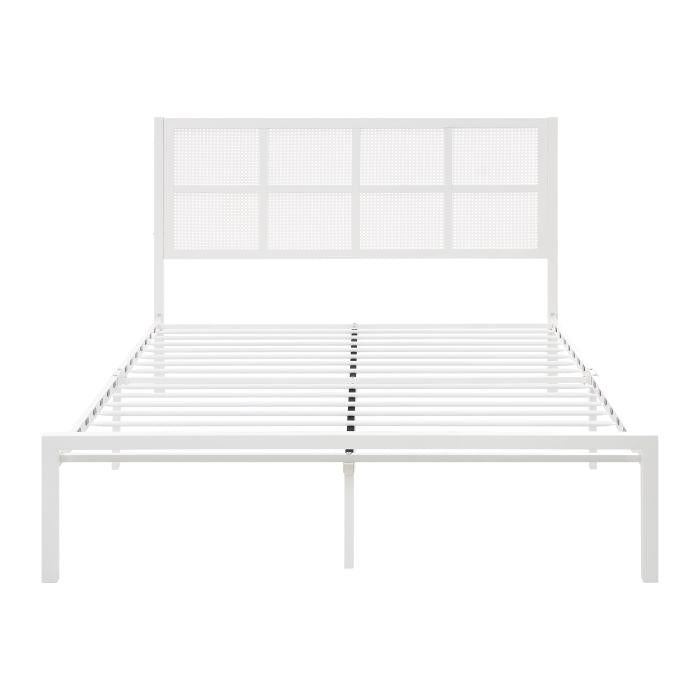 1635WH-1-Bedroom Queen Platform Bed