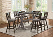 homelegance-amsonia-swivel-counter-height-chair-in-gray-and-black-set-of-2