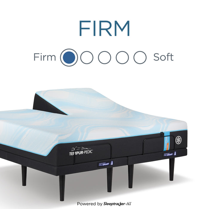 Tempur-Pedic® LuxeBreeze® Split Head King Sleep System Firm