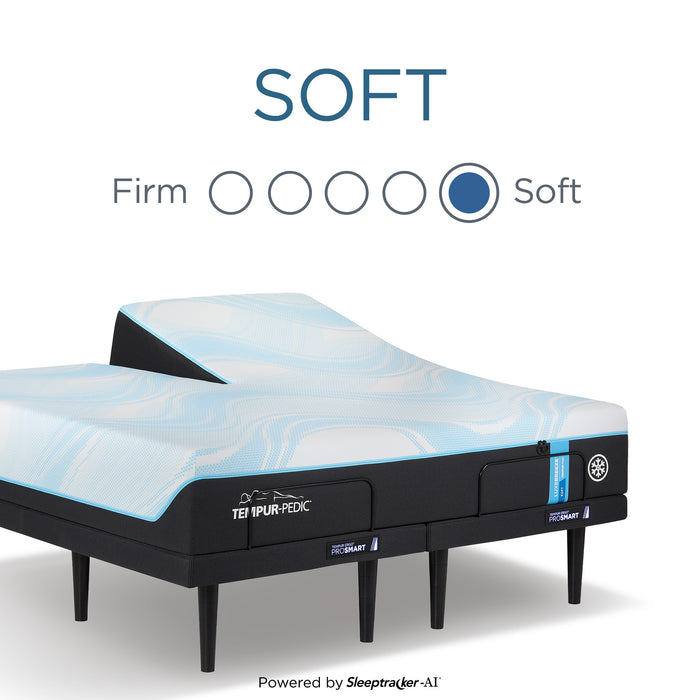 Tempur-Pedic® LuxeBreeze® Split Head King Sleep System Soft