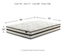 chime-10-inch-hybrid-mattress-package