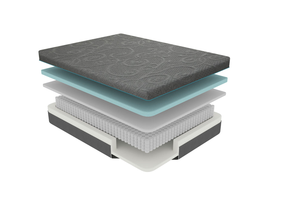 QUEEN 11'' Gel-Infused Memory Foam Hybrid-Mira Collection