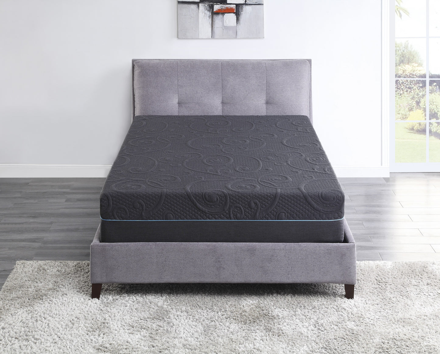 QUEEN 14'' Gel-Infused Memory Foam Hybrid-Mira Collection