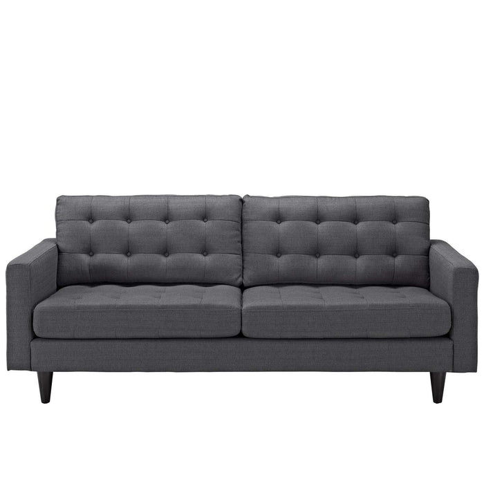 Empress Upholstered Fabric Sofa