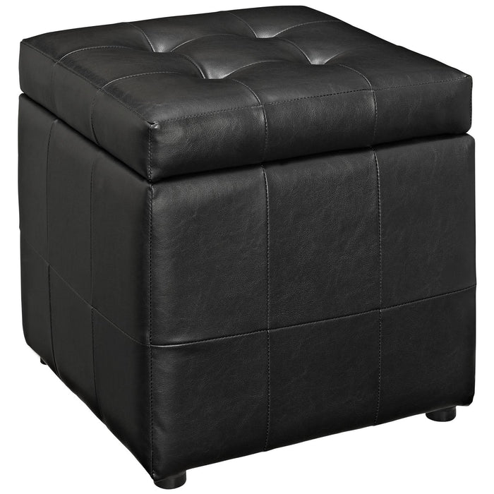 Volt Storage Upholstered Vinyl Ottoman image