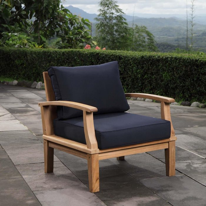 Marina Outdoor Patio Teak Armchair