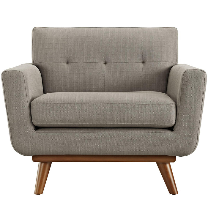 Engage Upholstered Fabric Armchair